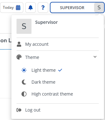 Theme display names before import