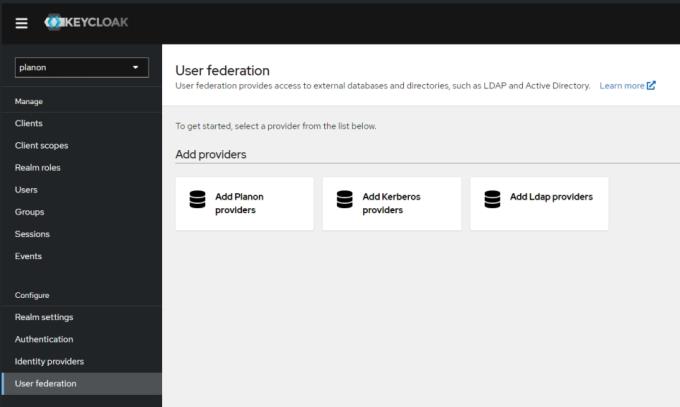 User federation