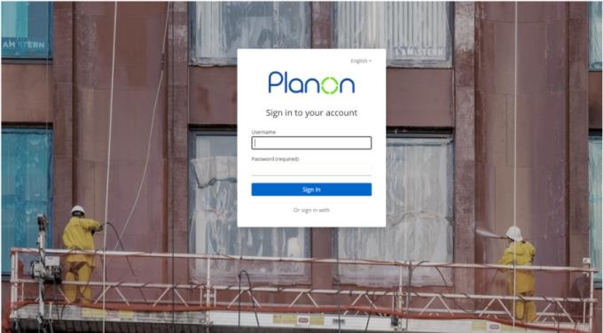 Planon login