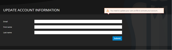 Email information