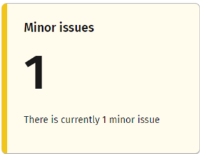 A minor issue