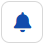 Icon showing a bell that denotes an alarm