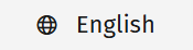 Button indicating that you can select a language