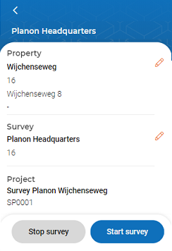 screen capture of Property details page