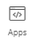 Apps button