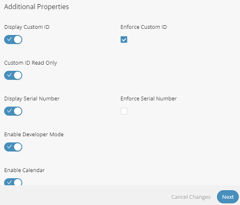 Screen capture displaying Additional properties window