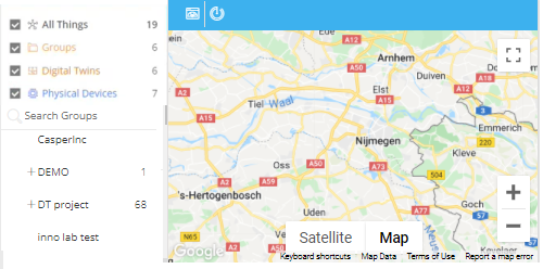 Maps widget