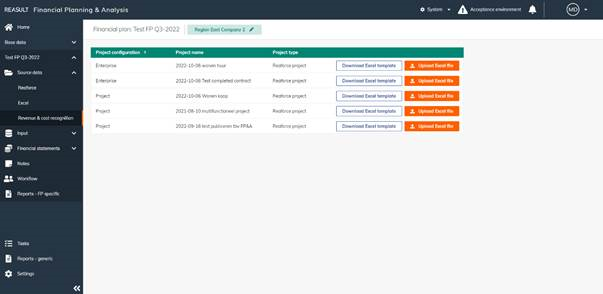 Financial Plan – Revenue & Cost Recognition